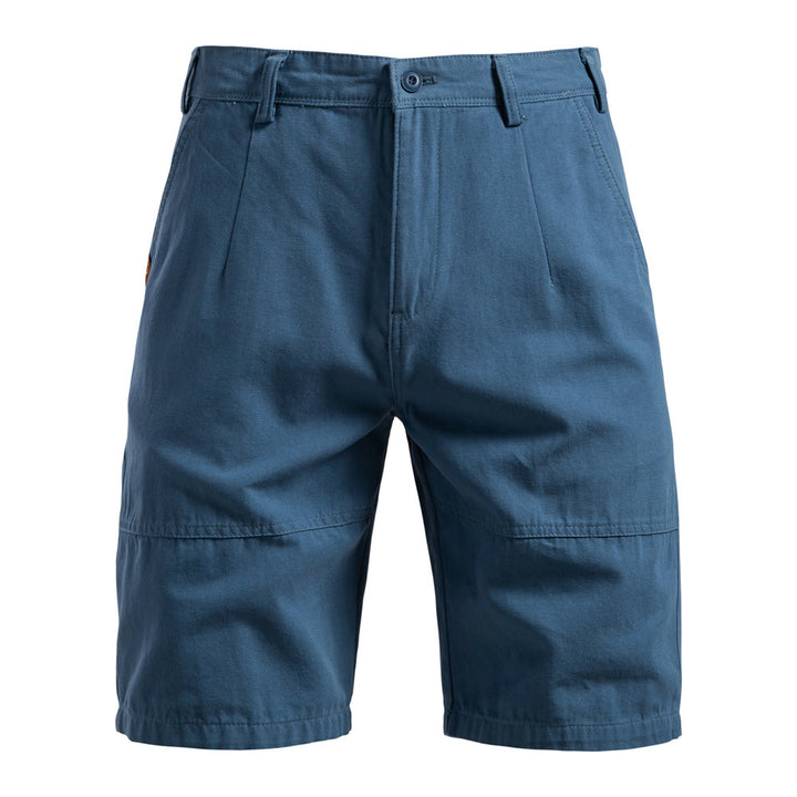 Herrer Cargo-Shorts med praktiske sidelommer og elastisk talje Stilla