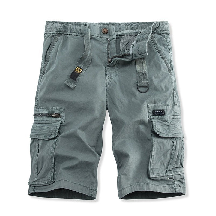 Herren Utility Cargo Shorts med multifunktionslommer Stilla