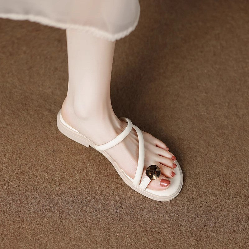 Dame Elegante Åbne Tå Sandaler med Smart Detalje Stilla