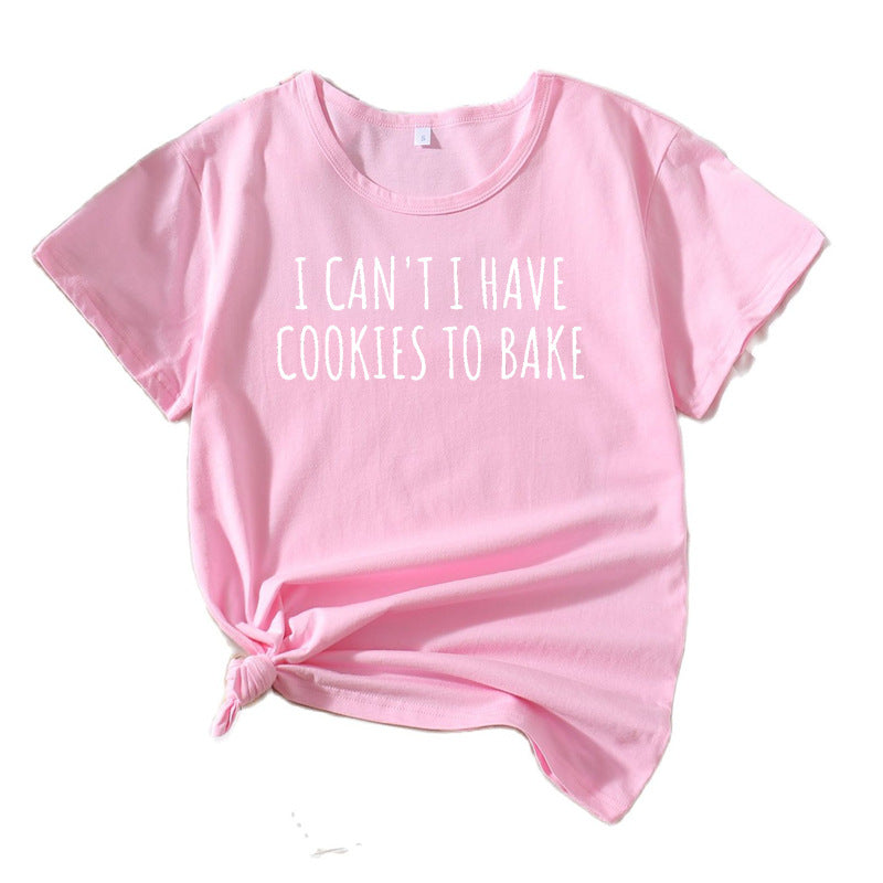Kvinder Sjovt Bagning Citat T-Shirt Stilla