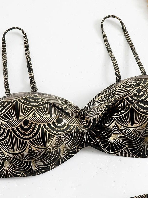 Damer Elegant Underbust-Bikini-Sæt Stilla