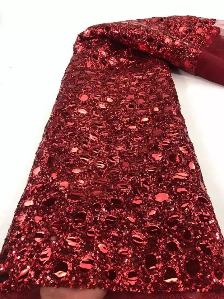 Dame Elegant Tulle tørklæde med glitrende paljetter og dekorative accenter Stilla