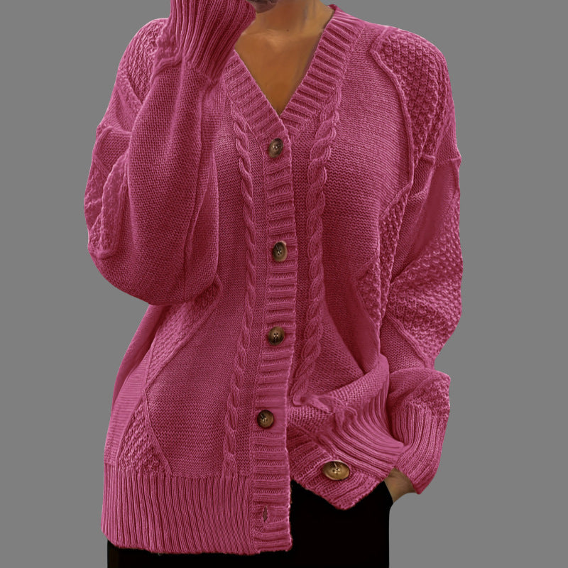 Kvinders cardigan i afslappet oversized stil Stilla