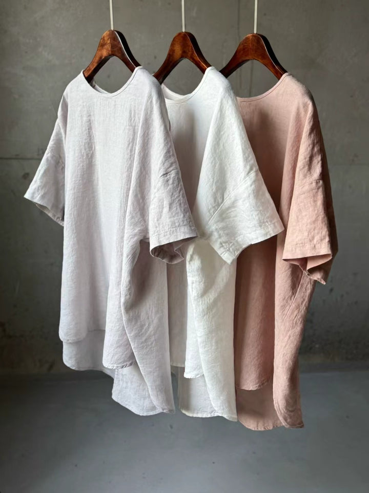 Femme Relaxed Fit Linned T-Shirt Stilla