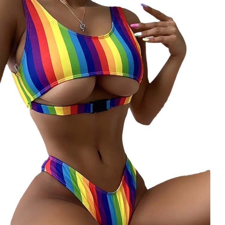 Dame Sporty bikini med justerbart lukkesystem Stilla