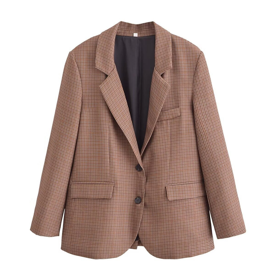 Femme Målrettet Hønsehætte Blazer Stilla