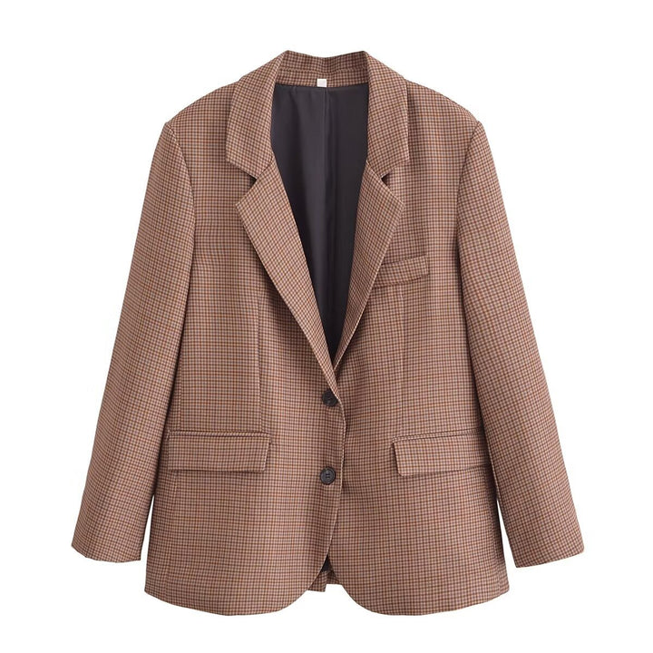 Femme Målrettet Hønsehætte Blazer Stilla