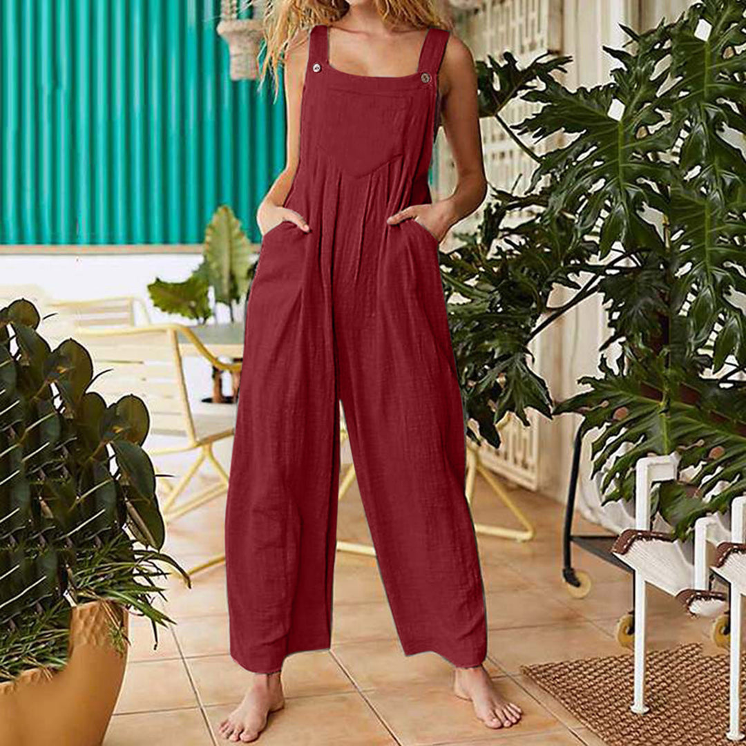 Femme Vidde-Ben Utility-Overall med justerbare stropper Stilla