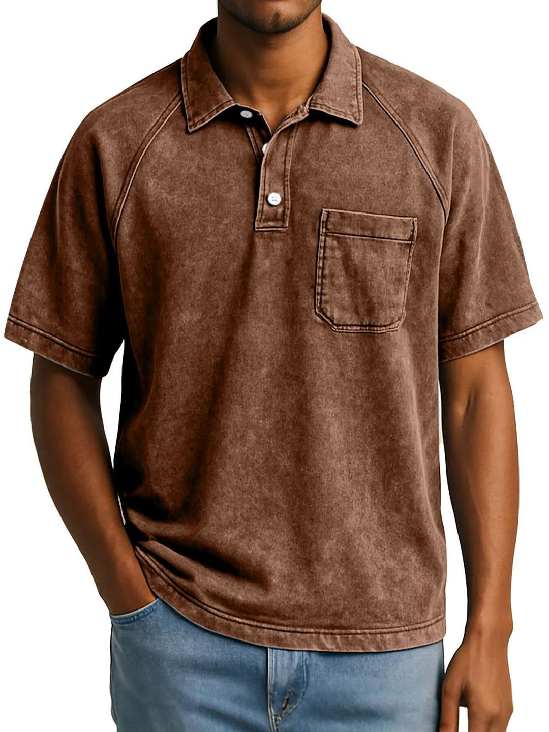 Herrer Fritid Vintage Polo Shirt Stilla