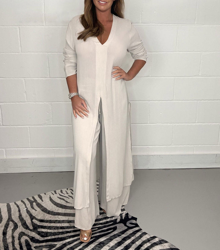 Stilla | Elegant To Delt Ensemble Med Høj Slids