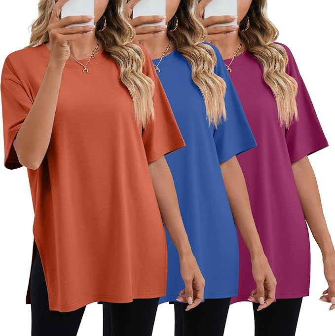 Dame Oversized T-shirt med behagelig pasform Stilla
