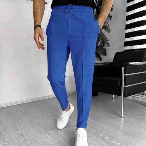 Herrer afslappede fritidshbukser med elastisk talje og moderne sidelommer Stilla