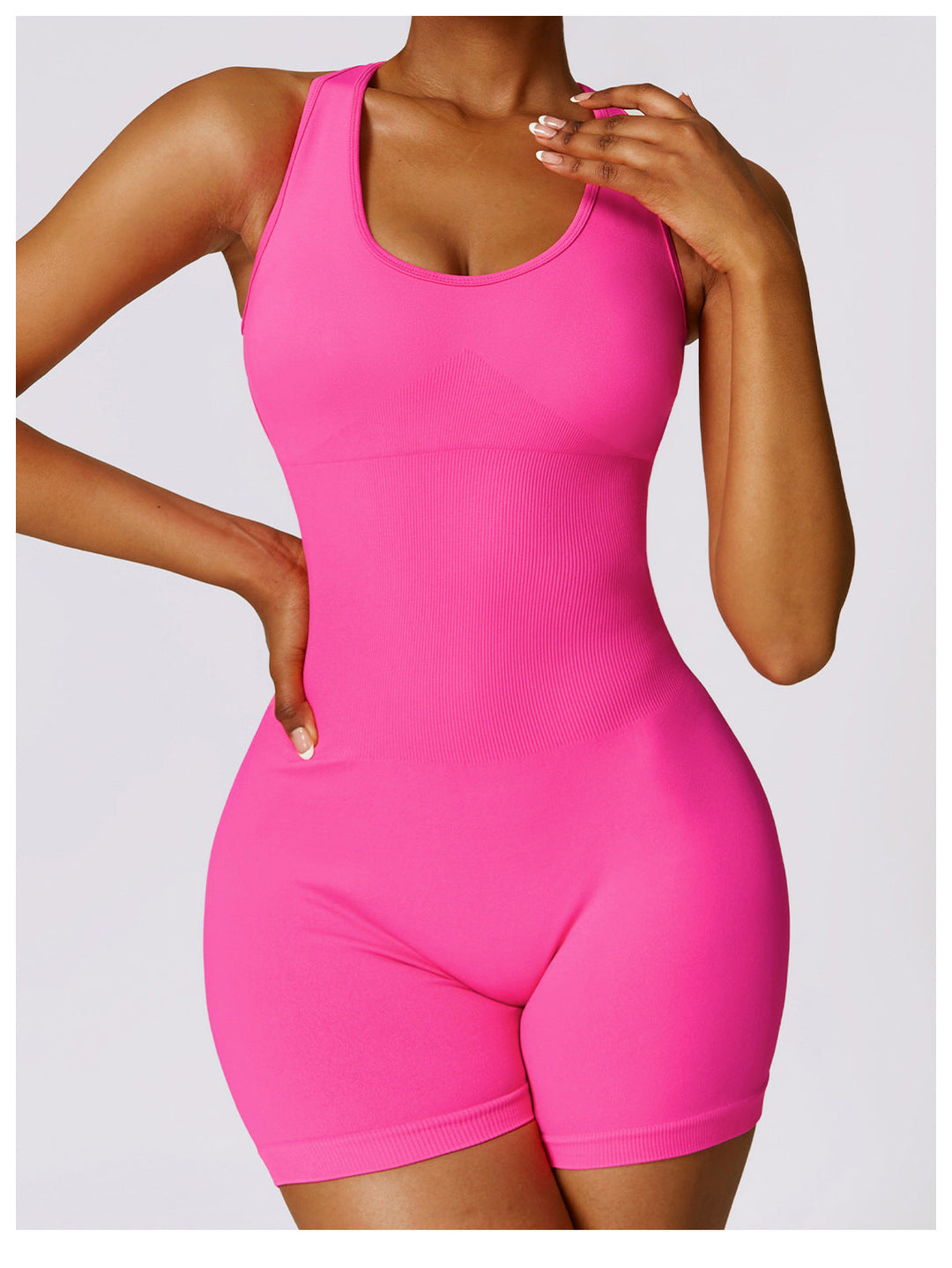 Stilla | Lifting Tight Back Yoga Bodysuit Hurtigttørrende Éndelt Sportsfitness Yoga Tøj