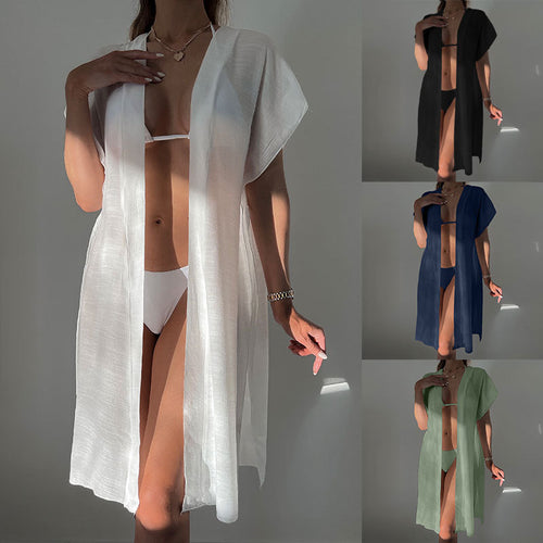 Dame Lange Kimono-Style Dækning Stilla