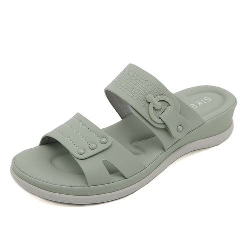 Dame komfortable sandaler med justerbar rem og ergonomisk dæmpning Stilla