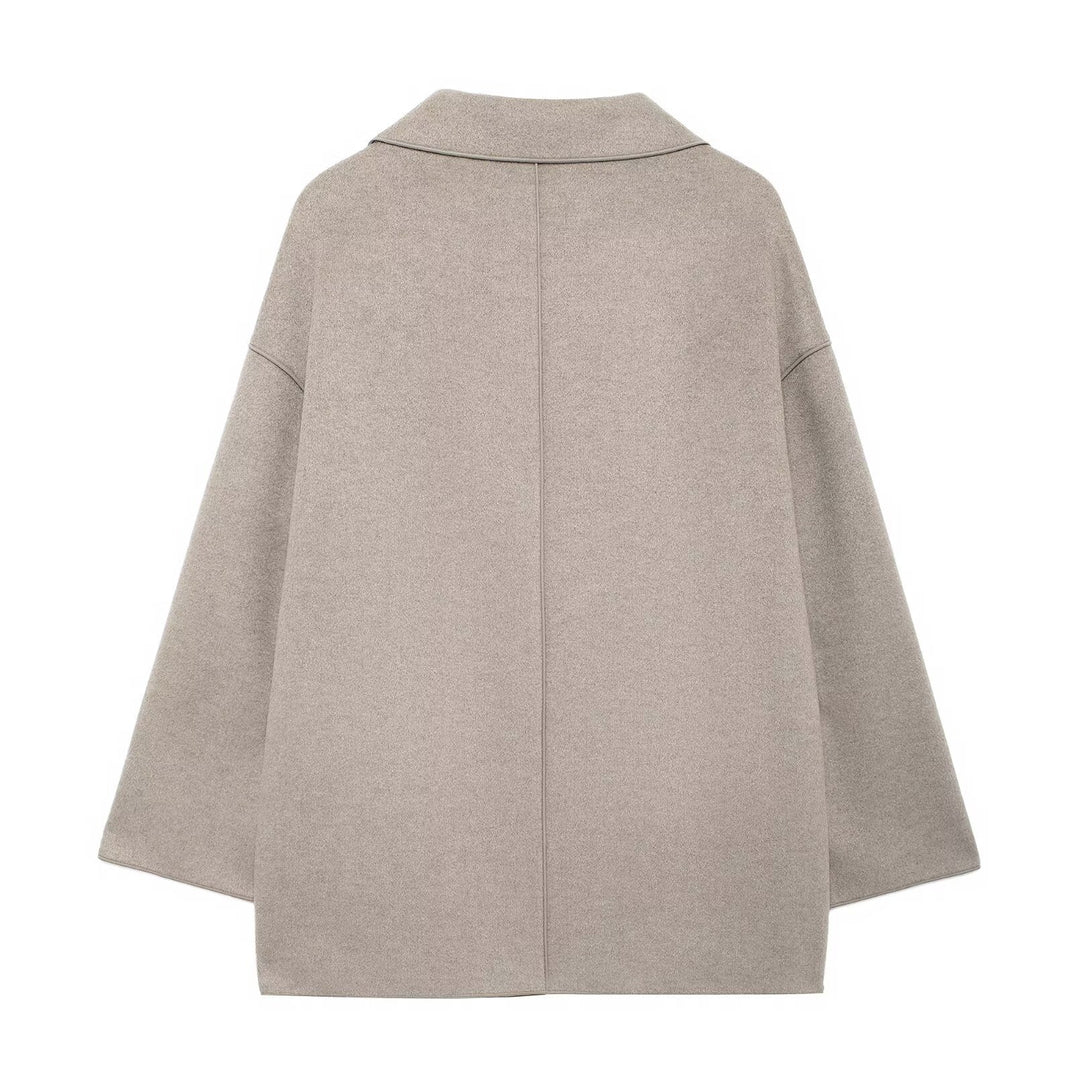 Dame Relaxed Oversized Blazer med store lommer Stilla