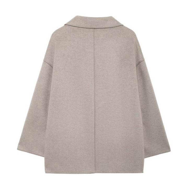 Dame Relaxed Oversized Blazer med store lommer Stilla