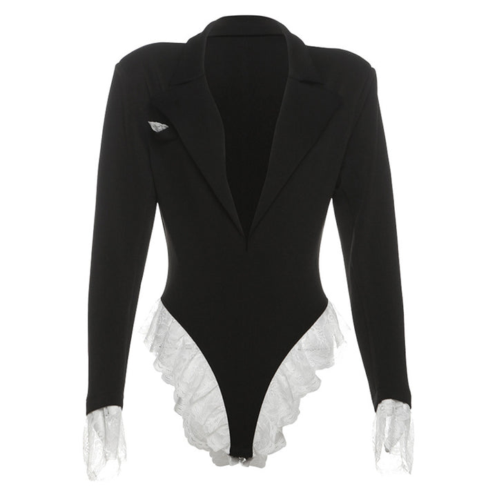 Dame Blazer Body med spidsafslutninger Stilla