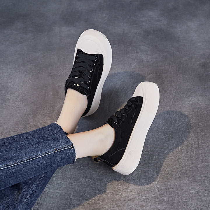 Dame Fritid Chunky Sål Sneakers Stilla