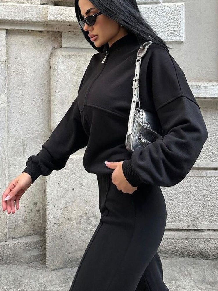 Stilla | Trendy Street Style Jakke Lang Bukser Sæt