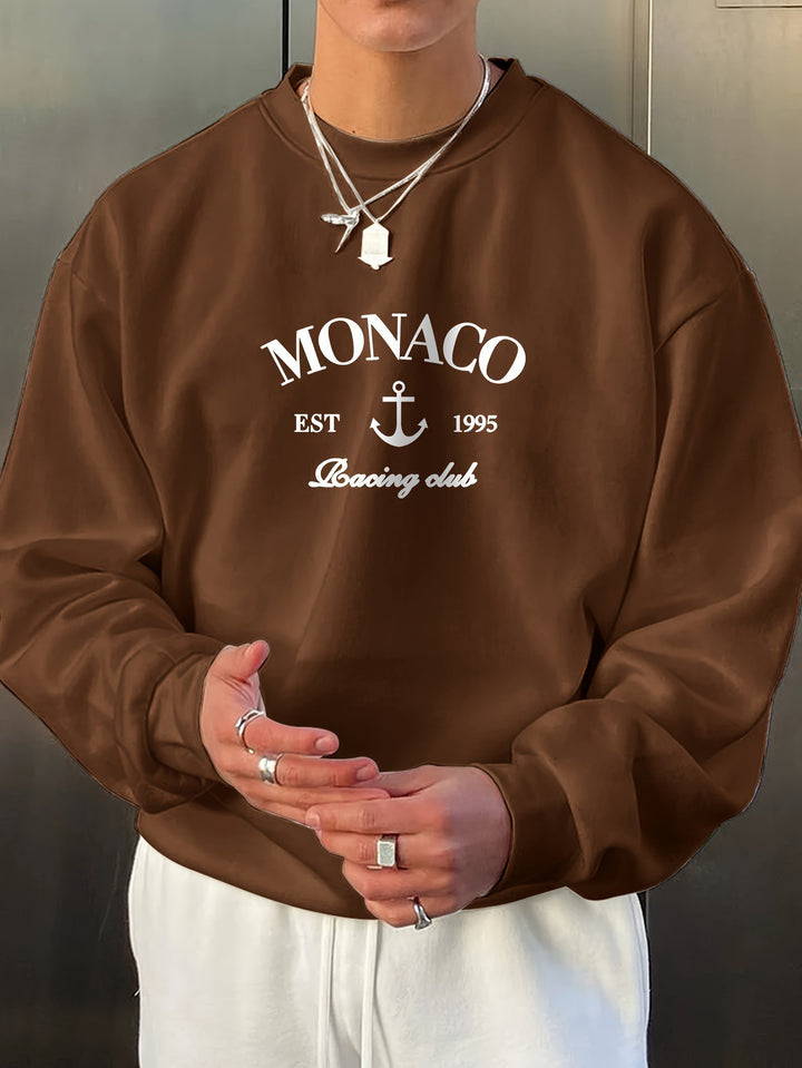 Dame sweatshirt med generøs pasform og unik print Stilla