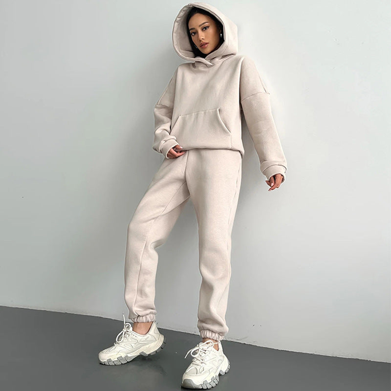 Dame Comfort-Wellness-Hoodie-Sæt Stilla