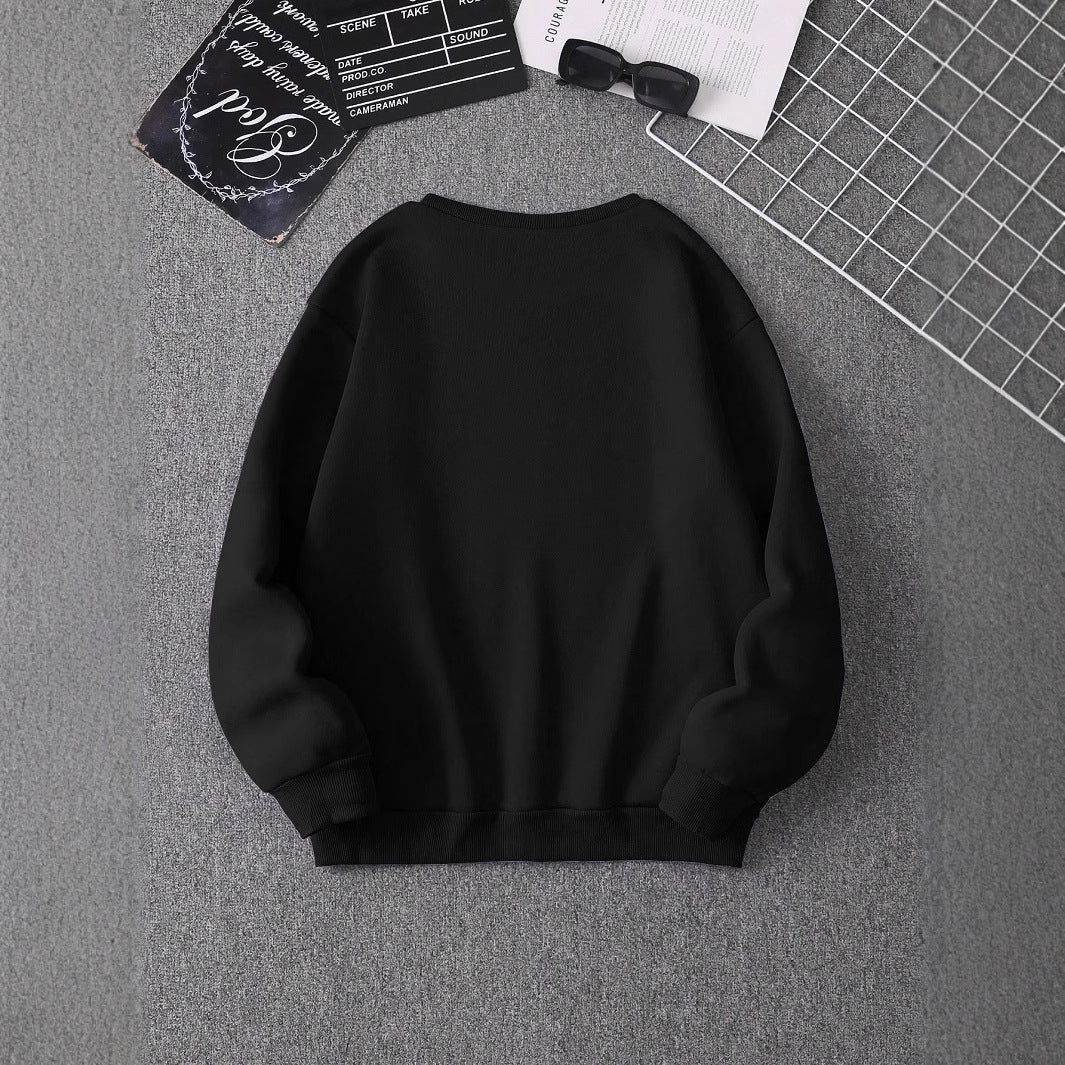 Dame sporty sweatshirt med trendy grafikdesign Stilla