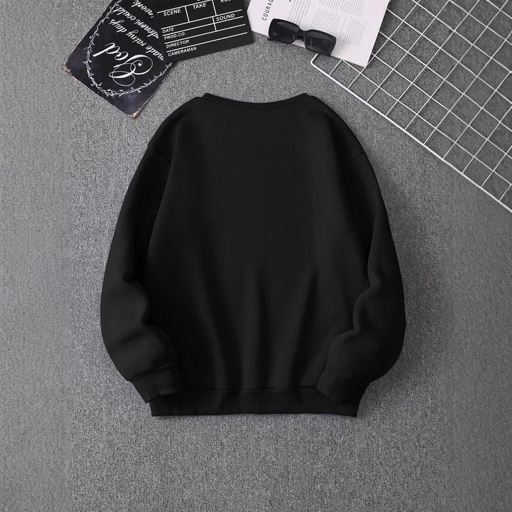 Dame sporty sweatshirt med trendy grafikdesign Stilla