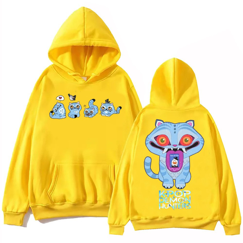 Kvinder hoodie med kunstnerisk dyremotiv og behagelig pasform Skovae