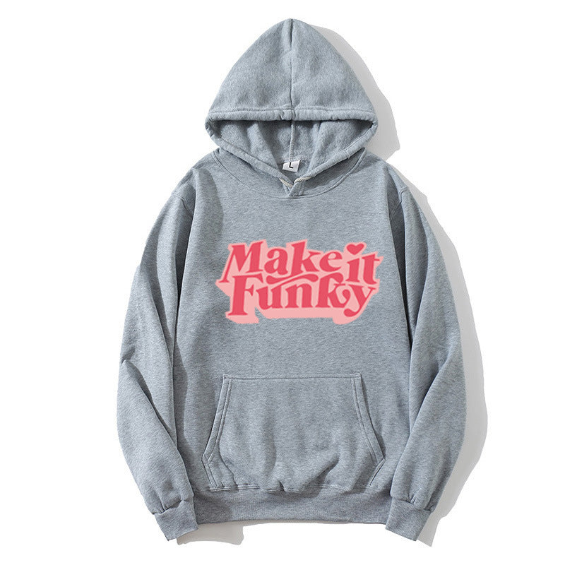 Dame hoodie med legende print Skovae