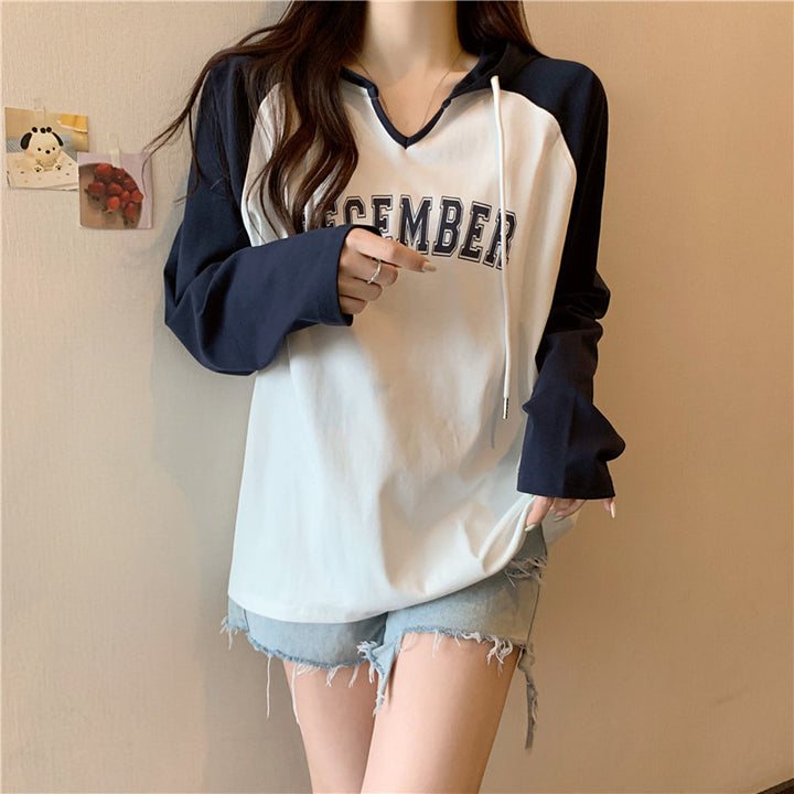Femme Casual Hættetrøje Sweatshirt med Statement-Grafikker Stilla