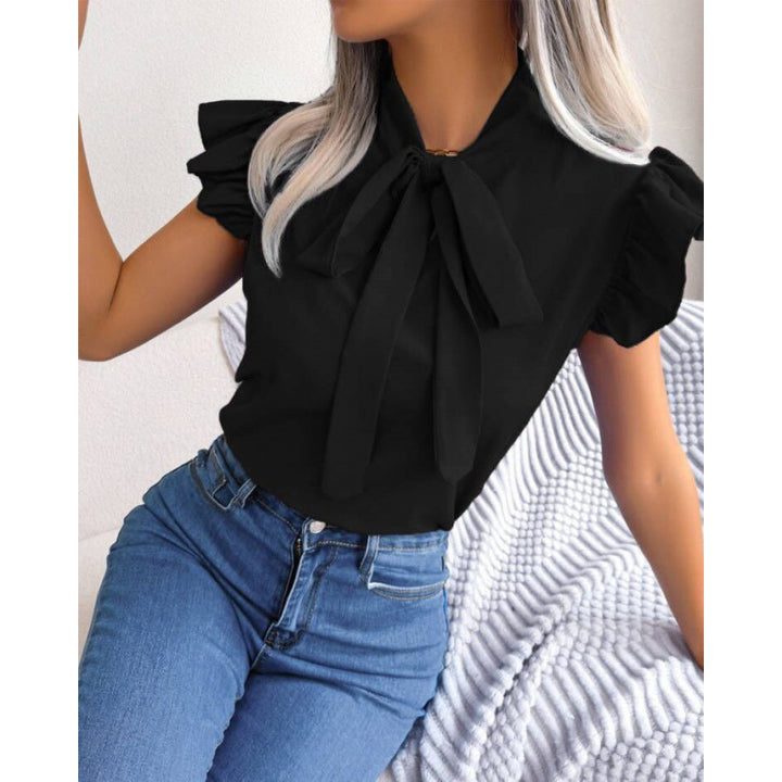 Femme elegant Sløjfebluse Stilla