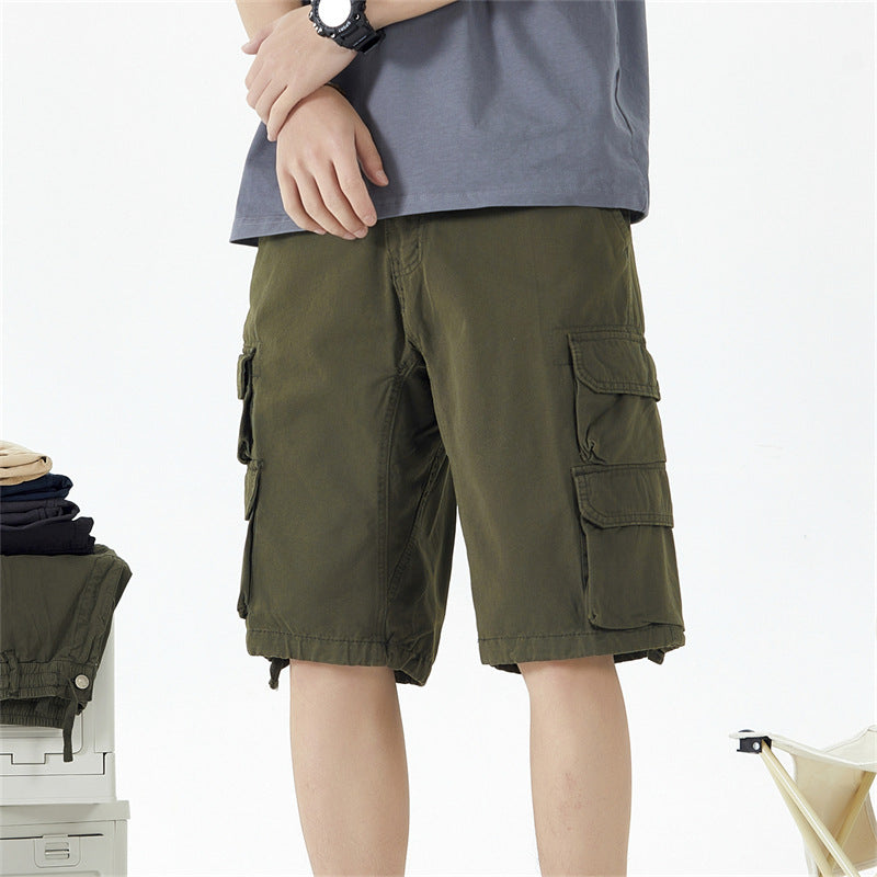 Herrer Cargo-Shorts med alsidige lomme kombinationer Stilla