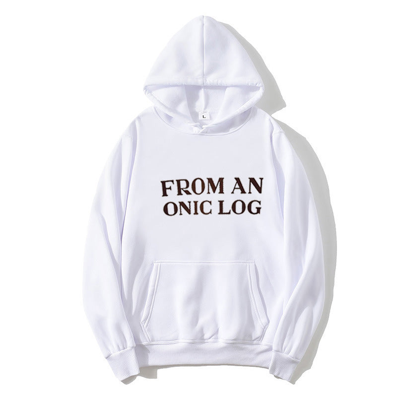 Kvinders hoodie med inspirerende tekst Skovae