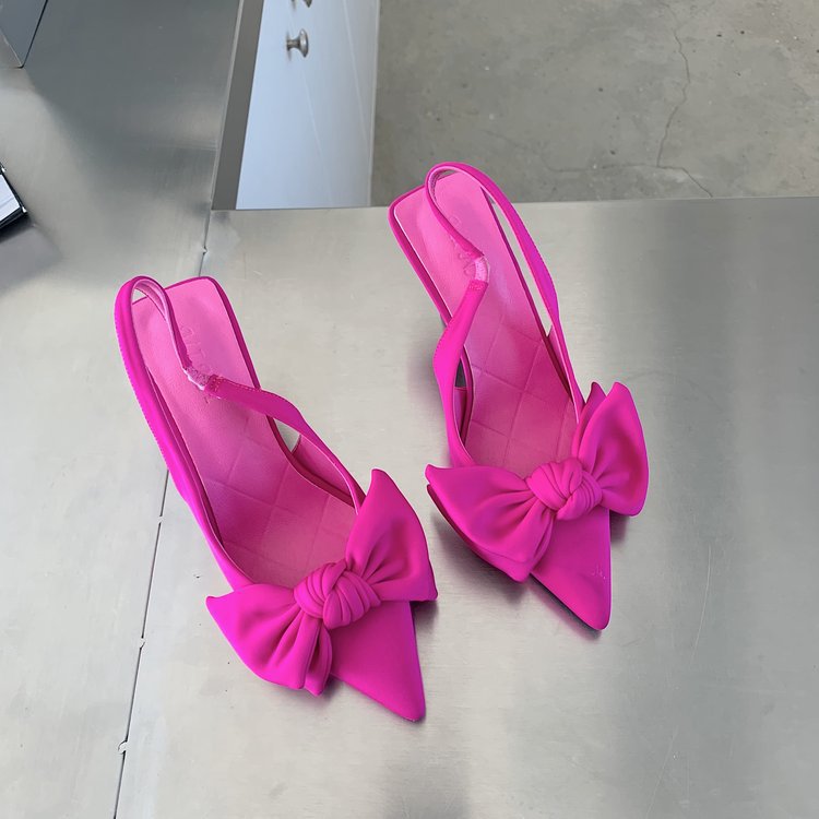 Dame Slingback-pumper med smart slipse-design og spidse tåparti Stilla