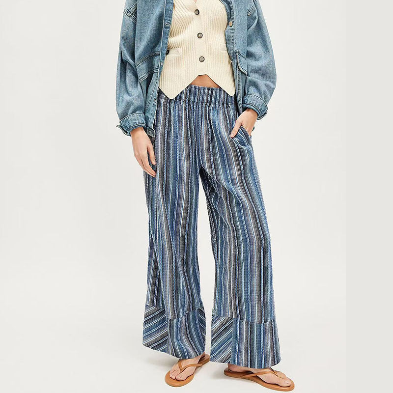 Dame Oversized Jeansjakke med blødt inderfór Stilla