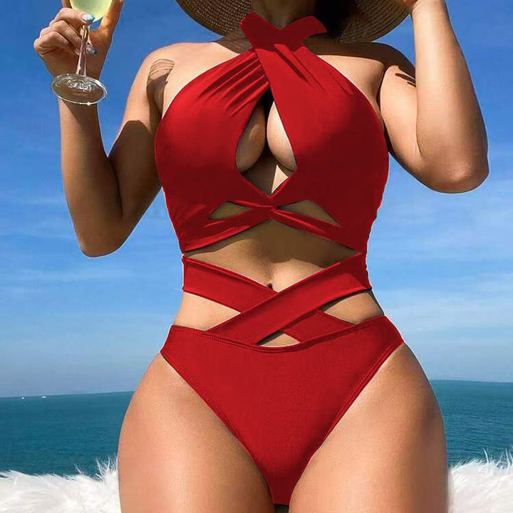 Dame bikini-sæt med forførende viklesystem og moderne udskæring Stilla