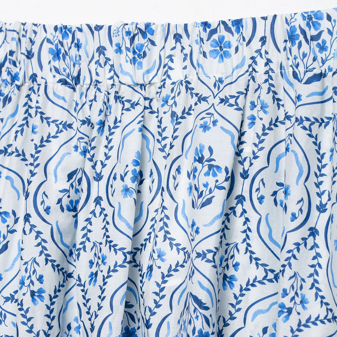 Dame Bohemian A-linje Maxi Nederdel Stilla