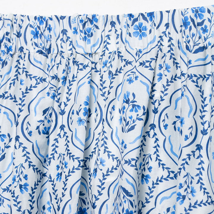 Dame Bohemian A-linje Maxi Nederdel Stilla