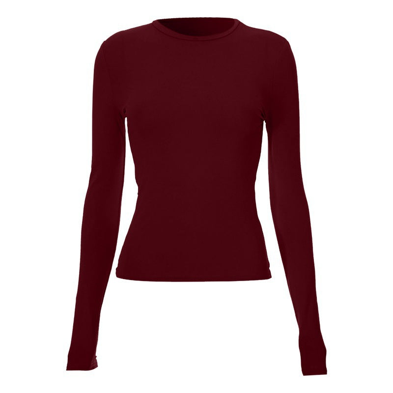 Femme Sømløs Langærmet Workout Top Stilla
