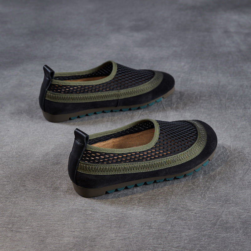 Kvinder Åndbare Mesh Slippers med Polstret Sål Stilla