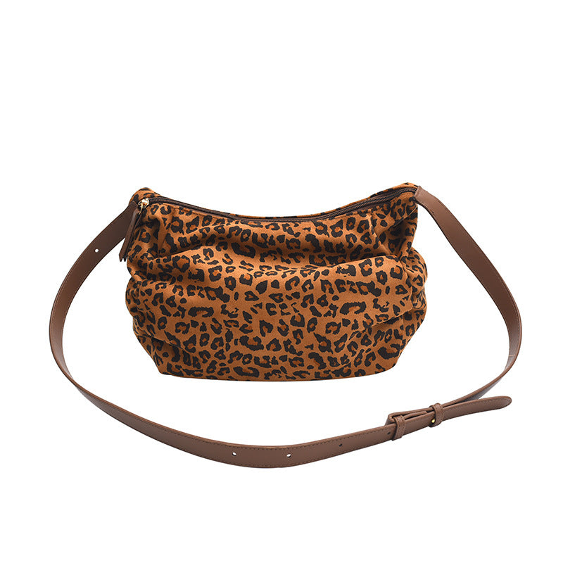 Femme Chic Leopardmønster Slapvogn Stilla