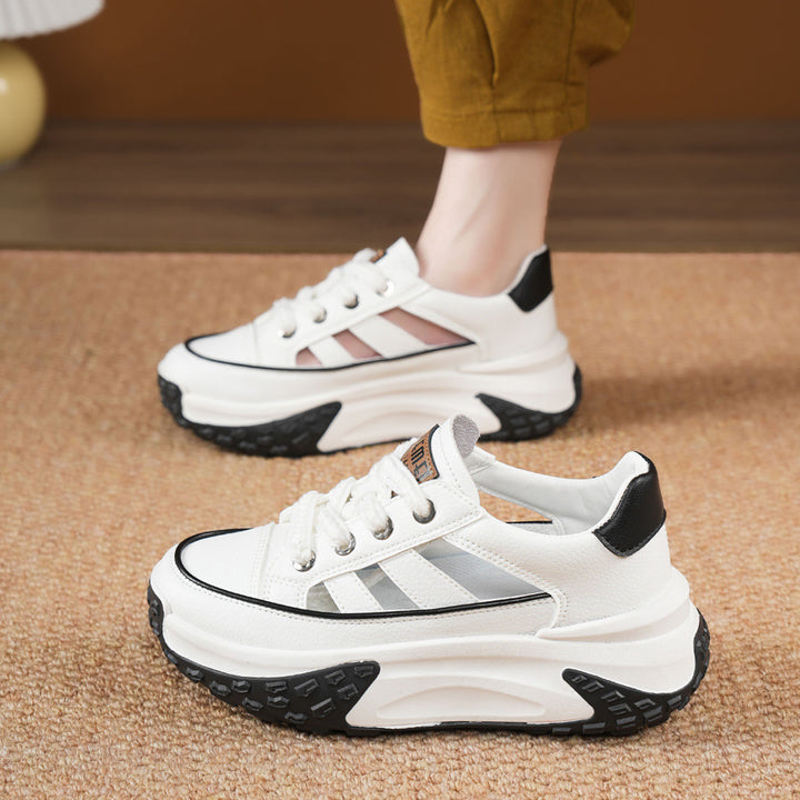 Dame Chunky Sneakers med luftgennemtrængeligt overmateriale og behagelig dæmpning Stilla
