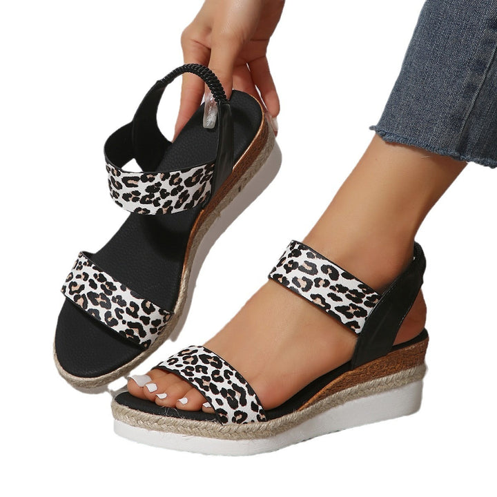 Dame modiske plateau sandaler Stilla