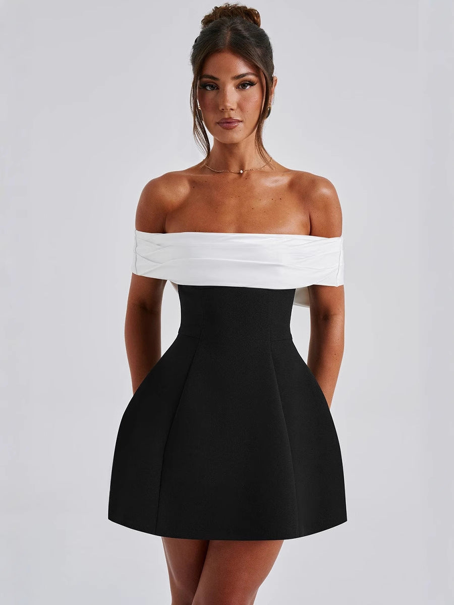 Damekjole med elegant sløjfedetalje Stilla