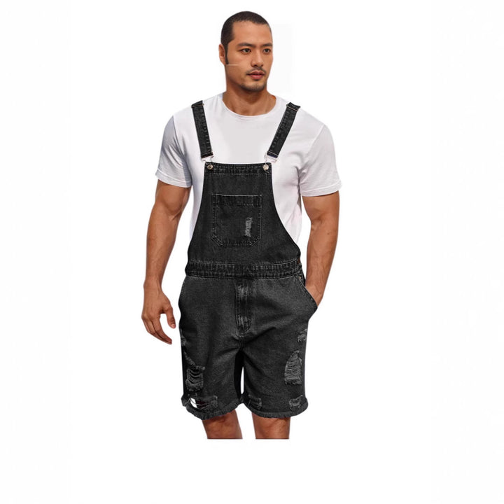 Herrer Casual Denim Patebukser i distressed look Stilla
