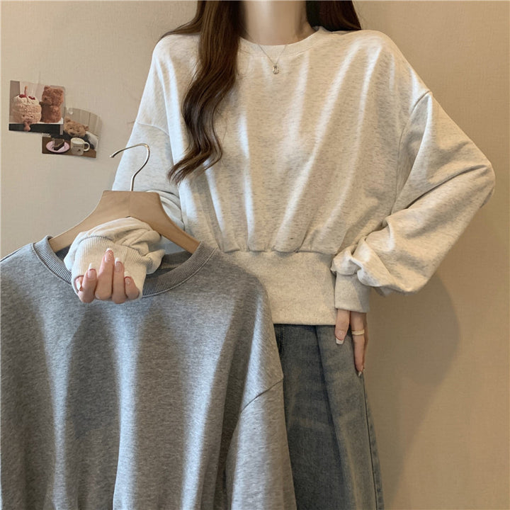 Femme Lækkert Korte Sweatshirt Stilla