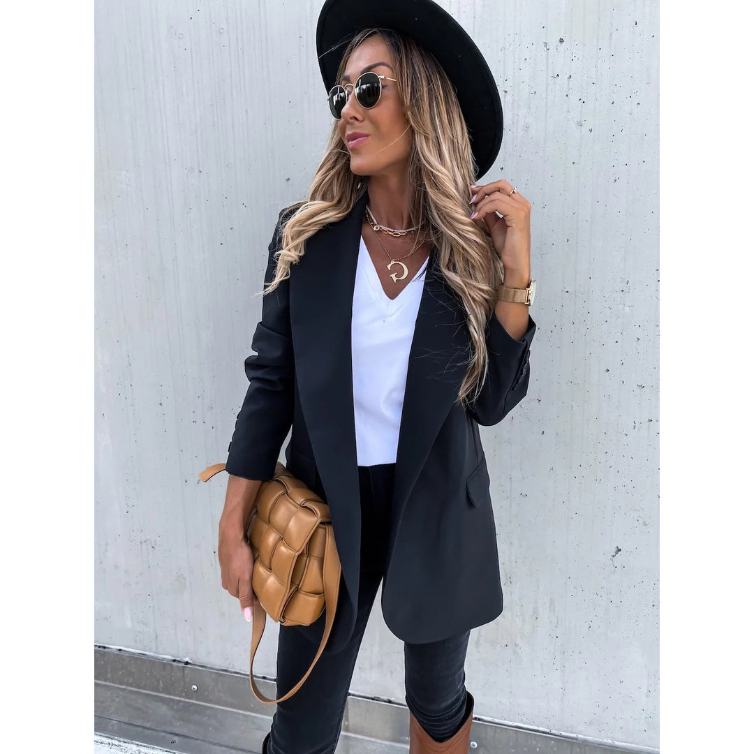 Dame stilfuld vikleblazer Stiila