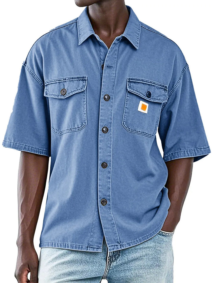Herrer Kortærmet Utility-Shirt Stilla