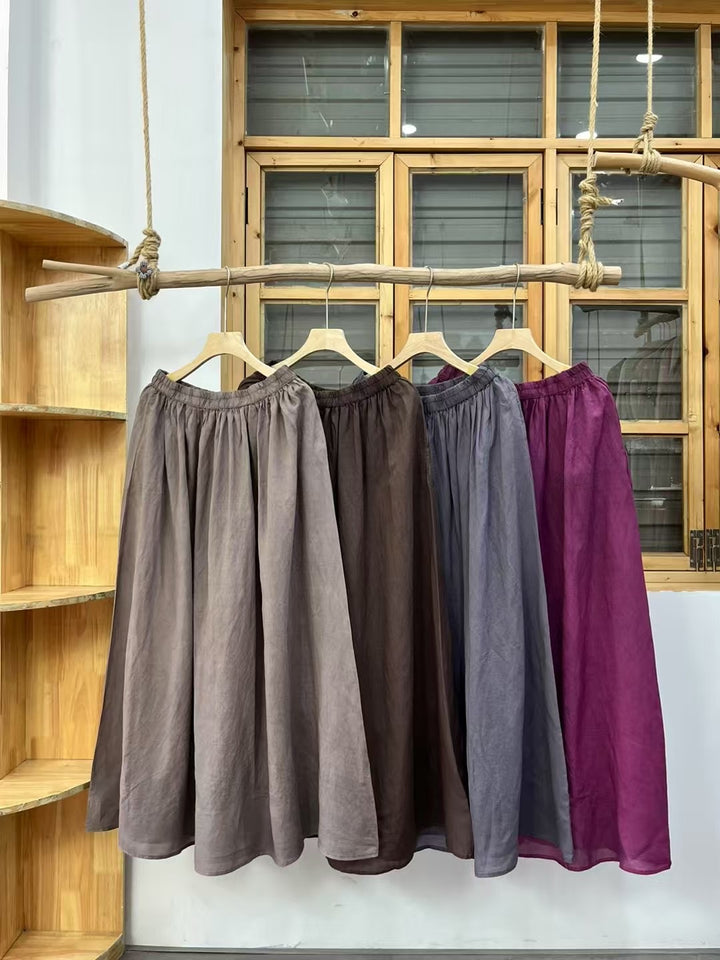 Femme Elegant Maxi Nederdel Stilla